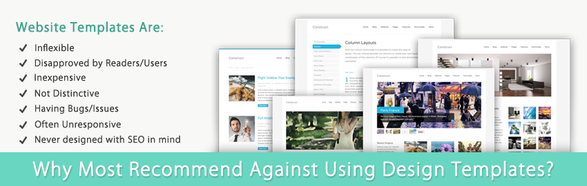 Why Most Recommend Against Using Design Templates?