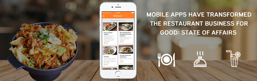 What are the benefits of mobile apps for restaurant business?