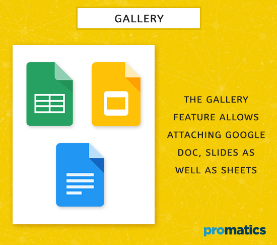 Gallery Elements for Material Design