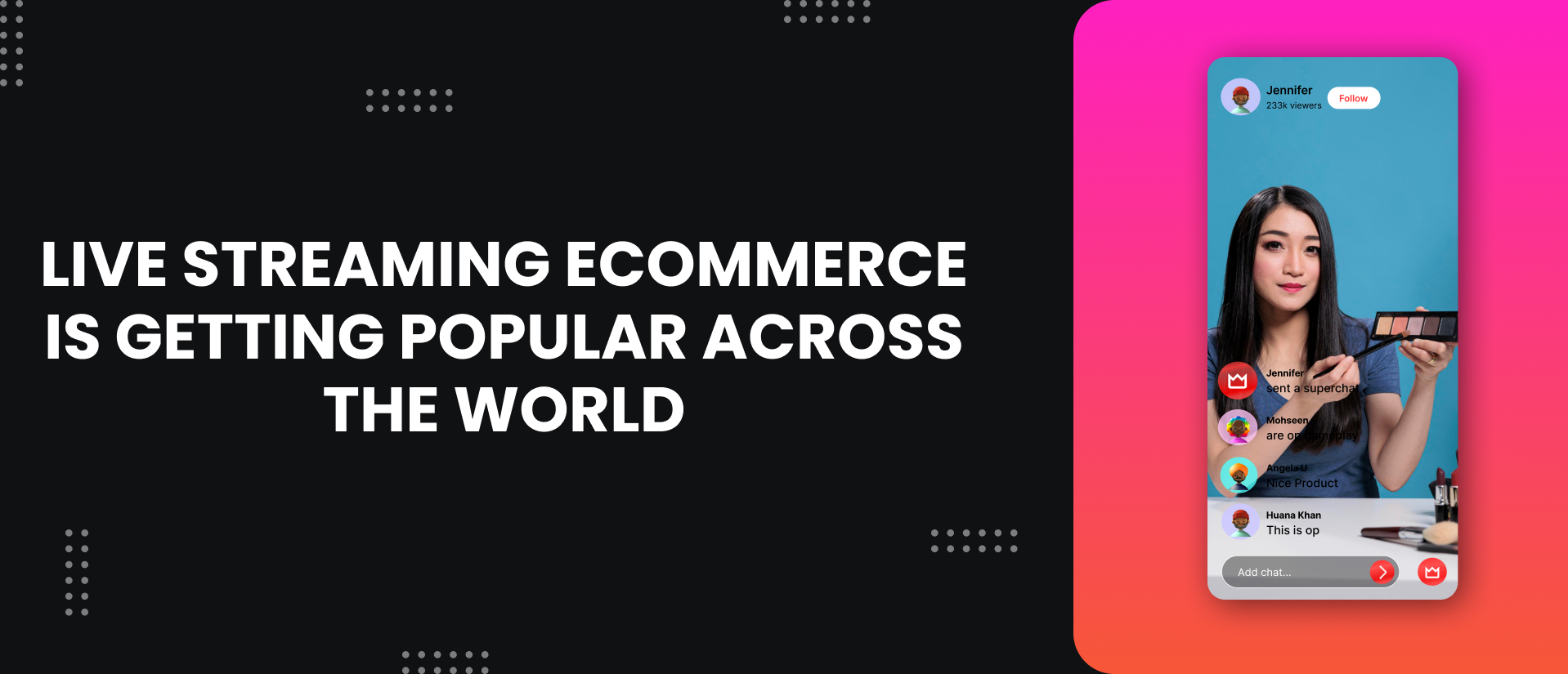 Livestream Ecommerce: The future of online shopping